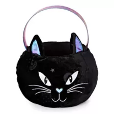 Celestial Plush Cat Treat Bucket at Spirit Halloween