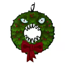 Monster Wreath - The Nightmare Before Christmas at Spirit Halloween