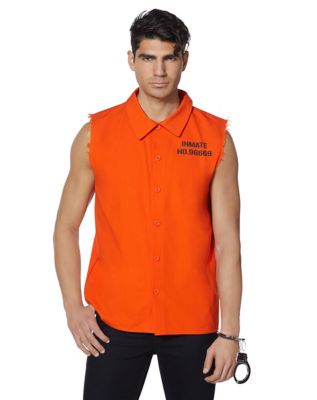 Adult Orange Inmate Shirt