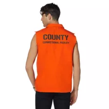 Adult Orange Inmate Shirt at Spirit Halloween