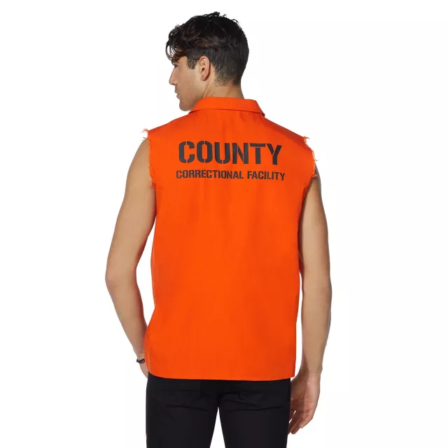 Adult Orange Inmate Shirt at Spirit Halloween