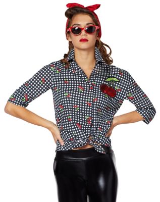 50s shop chick costume