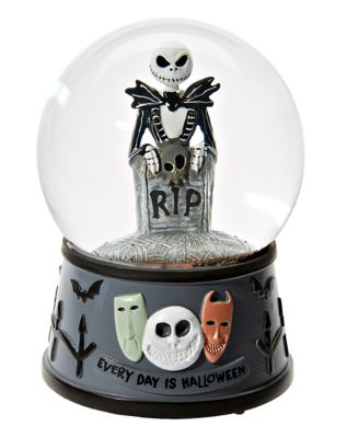 Spirit Halloween Nightmare Before Christmas 2022 Musical Jack Skellington Snow Globe - The Nightmare Before Christmas -  Spirithalloween.com
