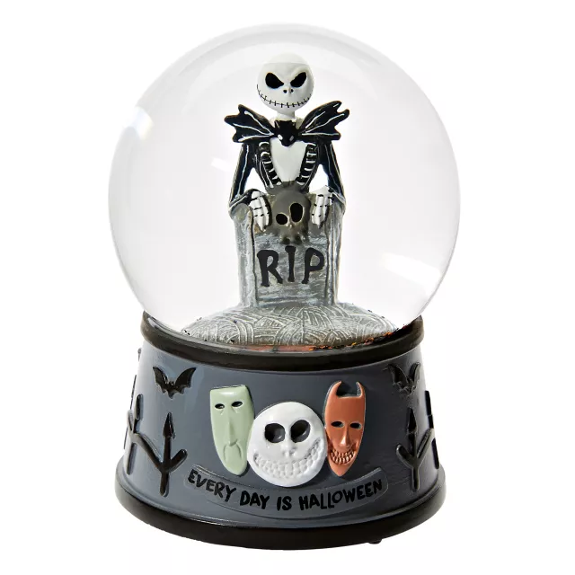 Musical Jack Skellington Snow Globe - The Nightmare Before Christmas ...