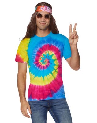 60s tie shop dye fashion