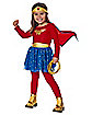 Toddler Long Sleeve  Wonder Woman Dress Costume - DC Comics