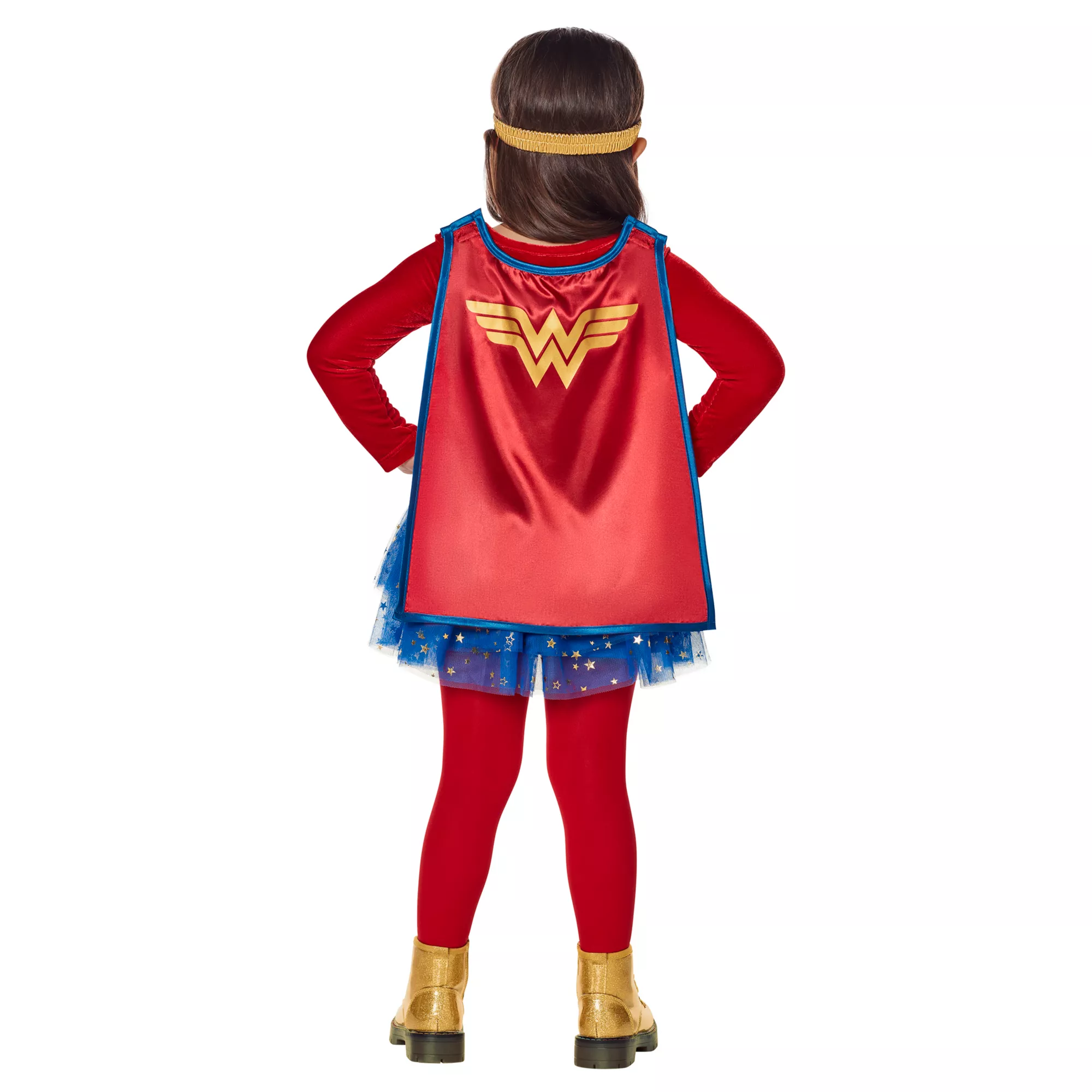 Toddler Long Sleeve  Wonder Woman Dress Costume - DC Comics at Spirit Halloween