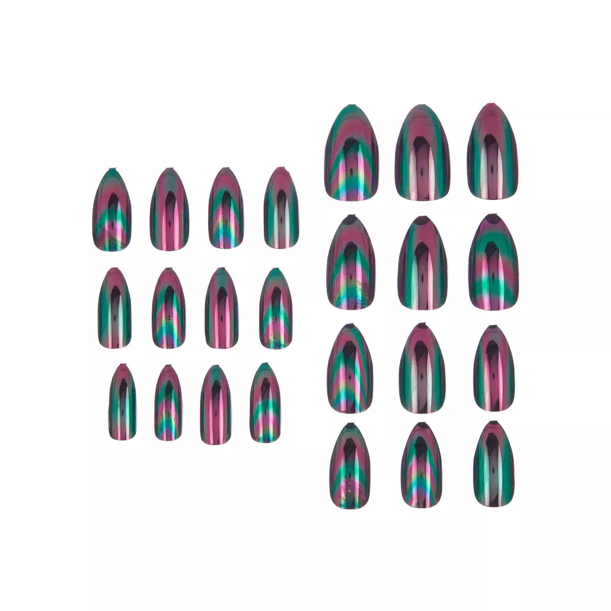 Oil Slick Press-On Nails at Spencer's