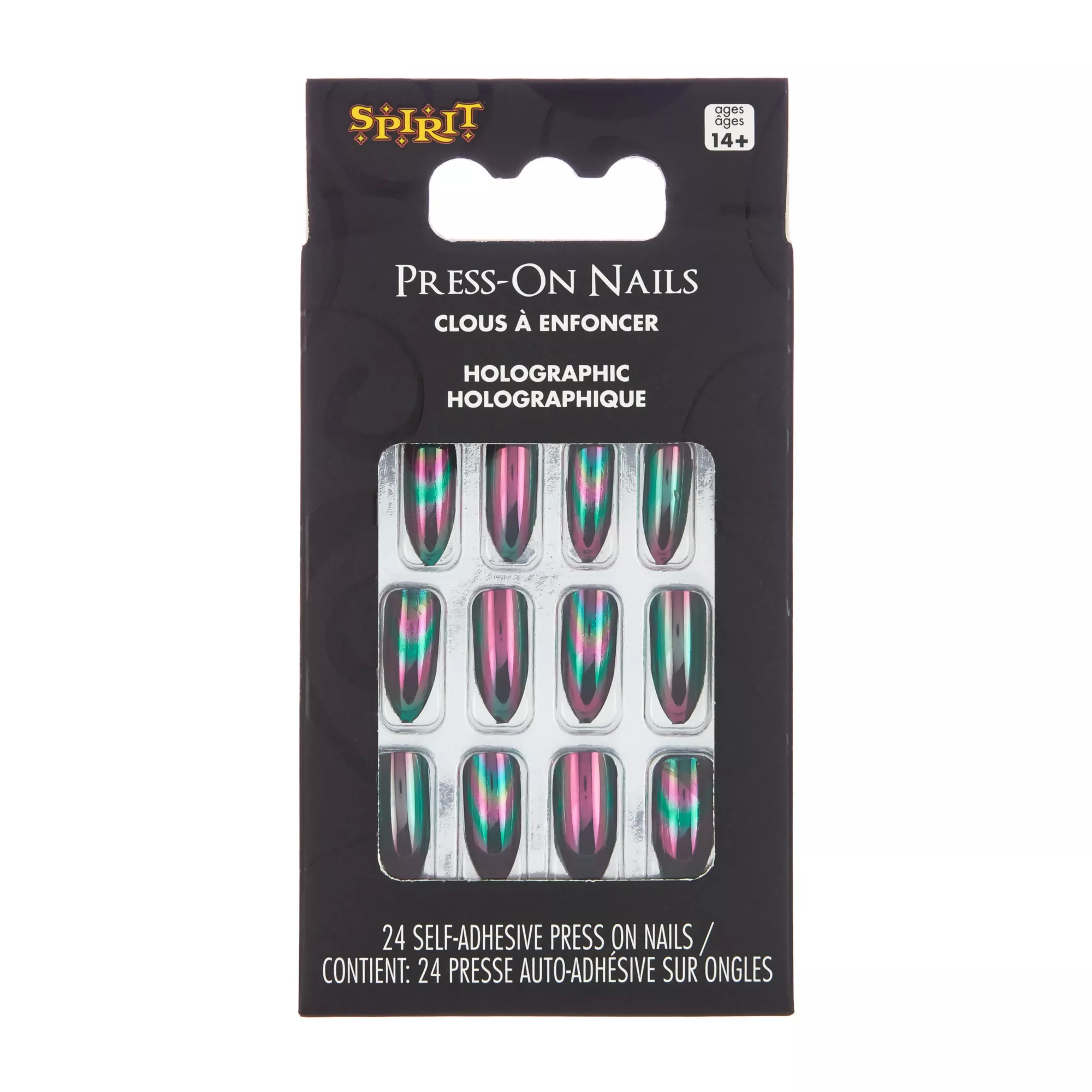 Oil Slick Press-On Nails at Spencer's