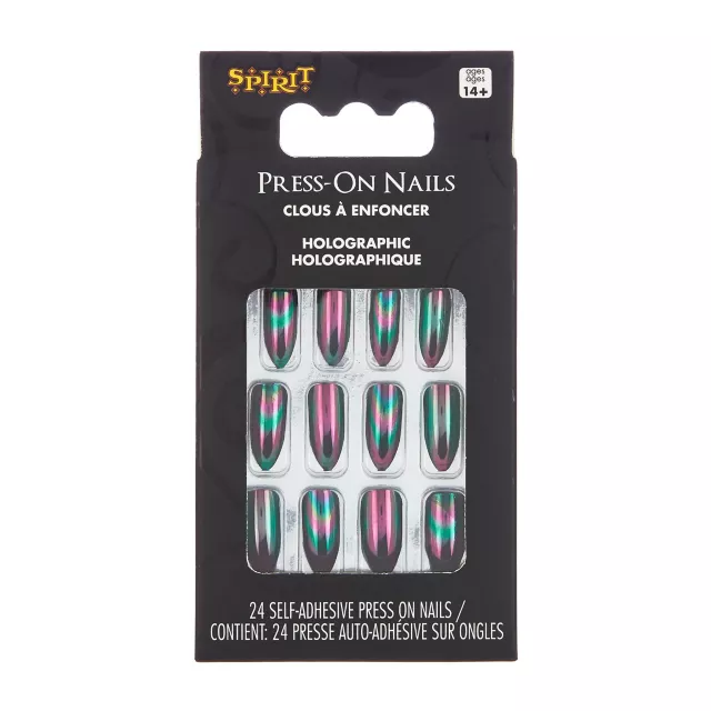 Oil Slick Press On Nails at Spirit Halloween
