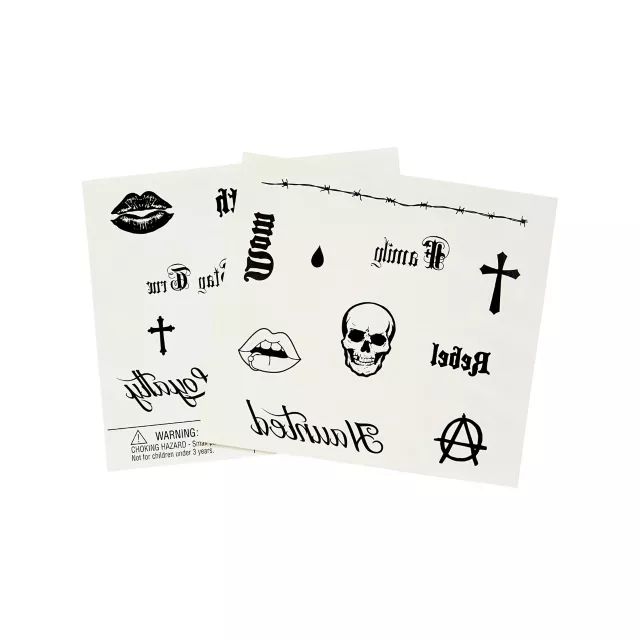 Faith Temporary Face Tattoos at Spirit Halloween