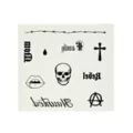 Faith Temporary Face Tattoos at Spirit Halloween
