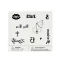 Faith Temporary Face Tattoos at Spirit Halloween