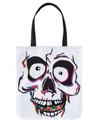 Skull Candy Window Tote Bag - Spirithalloween.com