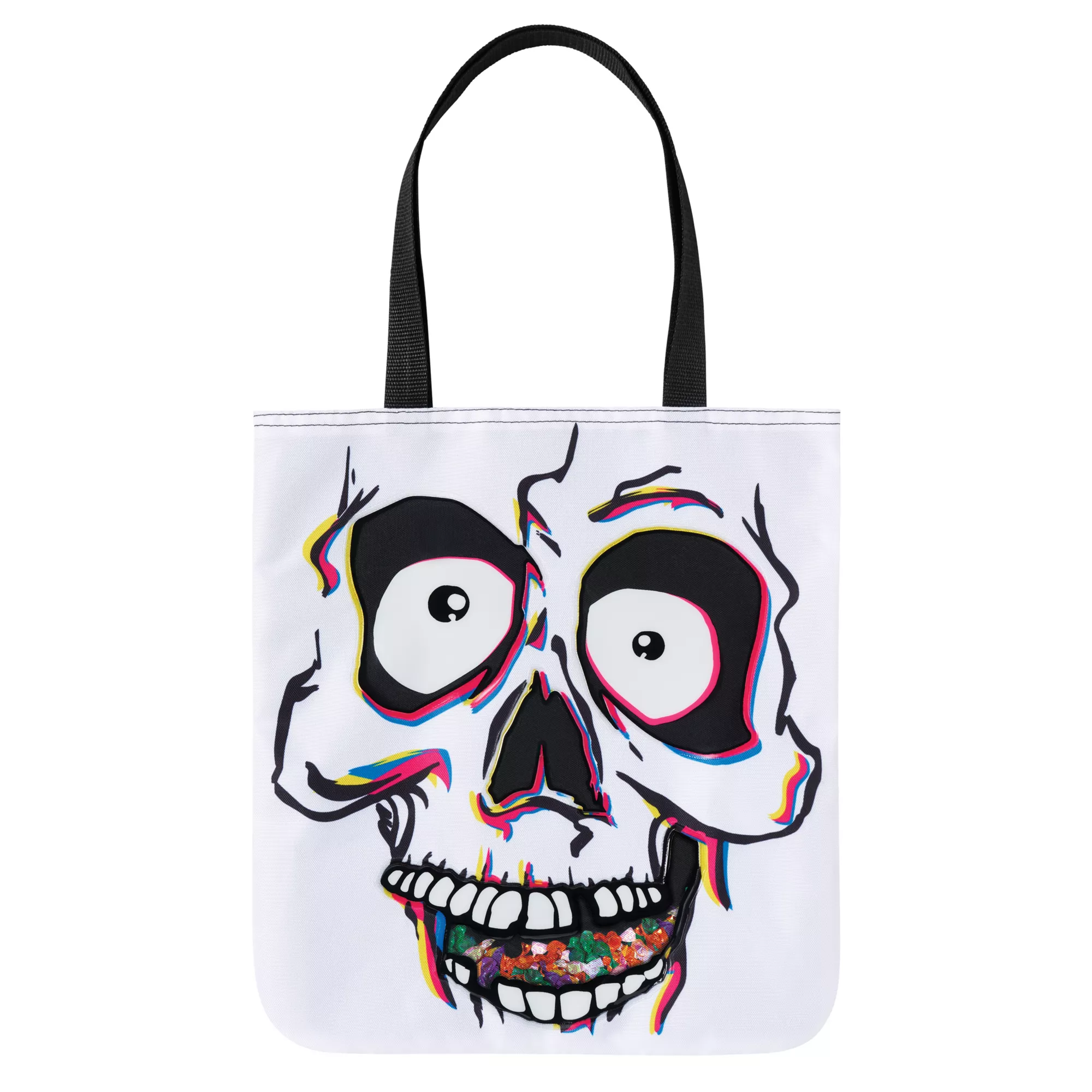Skull Candy Window Tote Bag at Spencer's