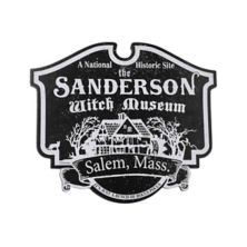 Sanderson Museum of Witchcraft Sign - Hocus Pocus - Spirithalloween.com