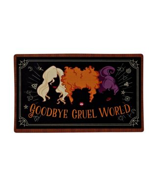 Goodbye Cruel World Hocus Pocus Doormat