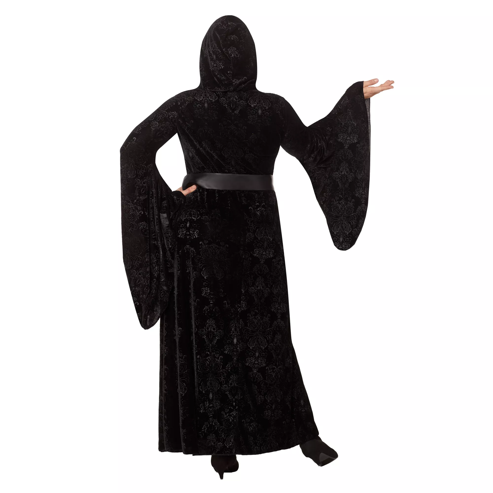 Velvet Hooded Plus Size Robe at Spirit Halloween