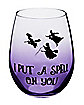 Spell On You Stemless Glass - Hocus Pocus