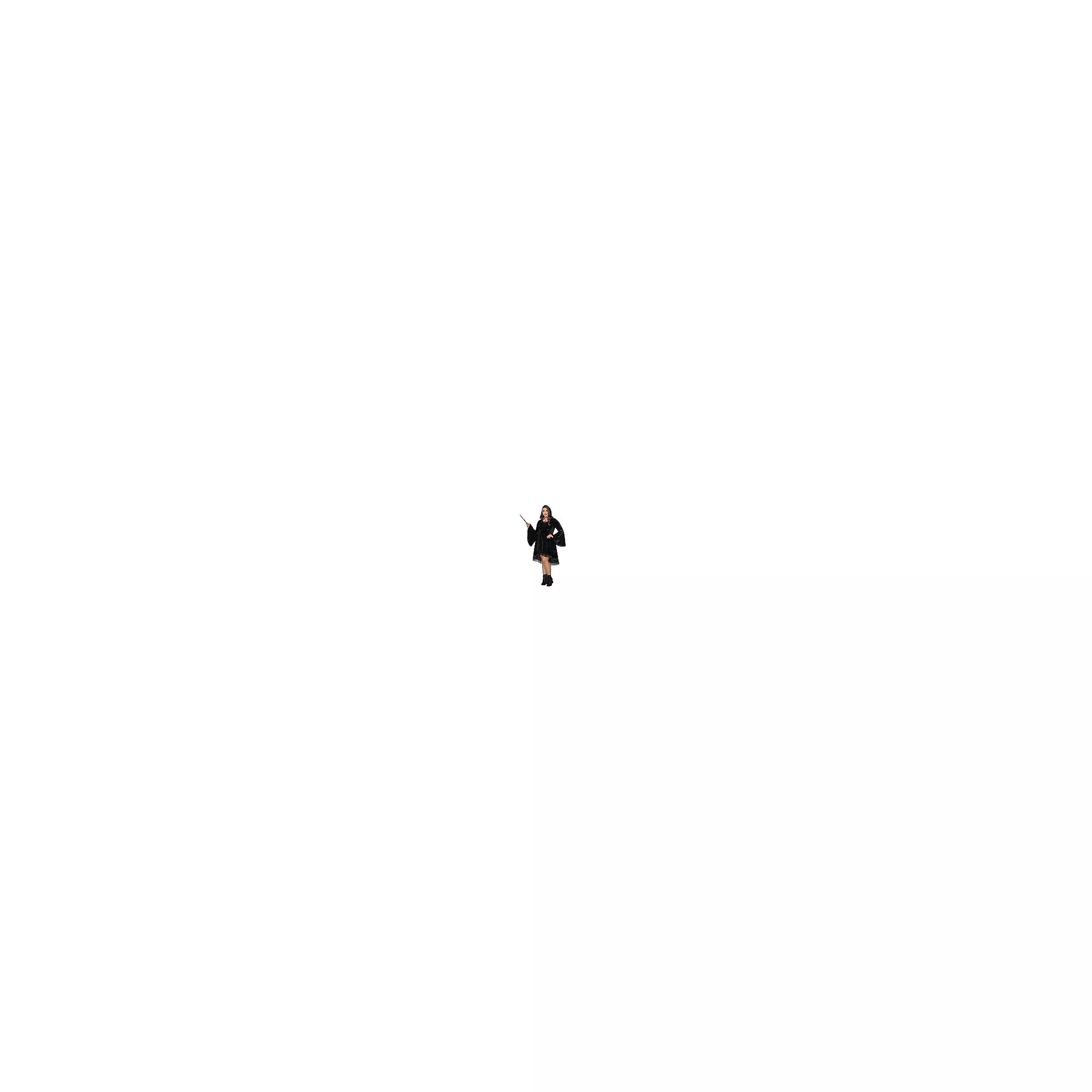 Celestial Coven Hooded Velvet Dress at Spirit Halloween