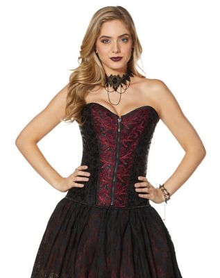  Corsets for Women Corset Top Plus Size Renaissance Lace up Corset  Bodice Bustier Sexy Bustier (Color : Red, Size : Small): Clothing, Shoes &  Jewelry