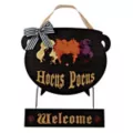 Hocus Pocus Cauldron Wreath - Disney at Spencer's