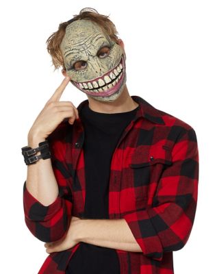 Halloween Demon Smile Mask Horror Mask Scary Face Cosplay Exorcist Spooky  Mask