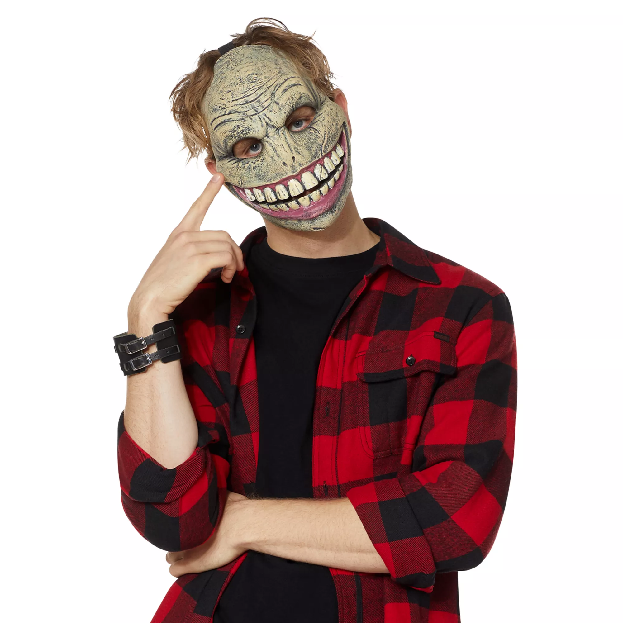 Smiley Half Mask at Spencer's