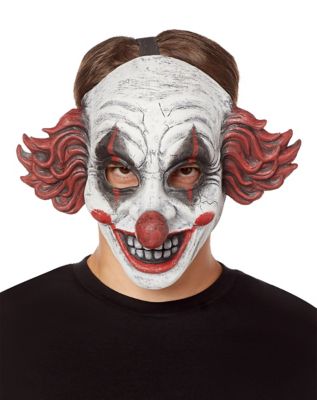 in tegenstelling tot klep Vermelding Happy Clown Half Mask - Spirithalloween.com