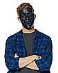 Black and Blue EL Wire Half Mask