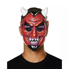 Vintage Devil Half Mask at Spirit Halloween