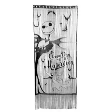 6 Ft. Jack Skellington Lace Curtain - The Nightmare Before Christmas at Spencer's
