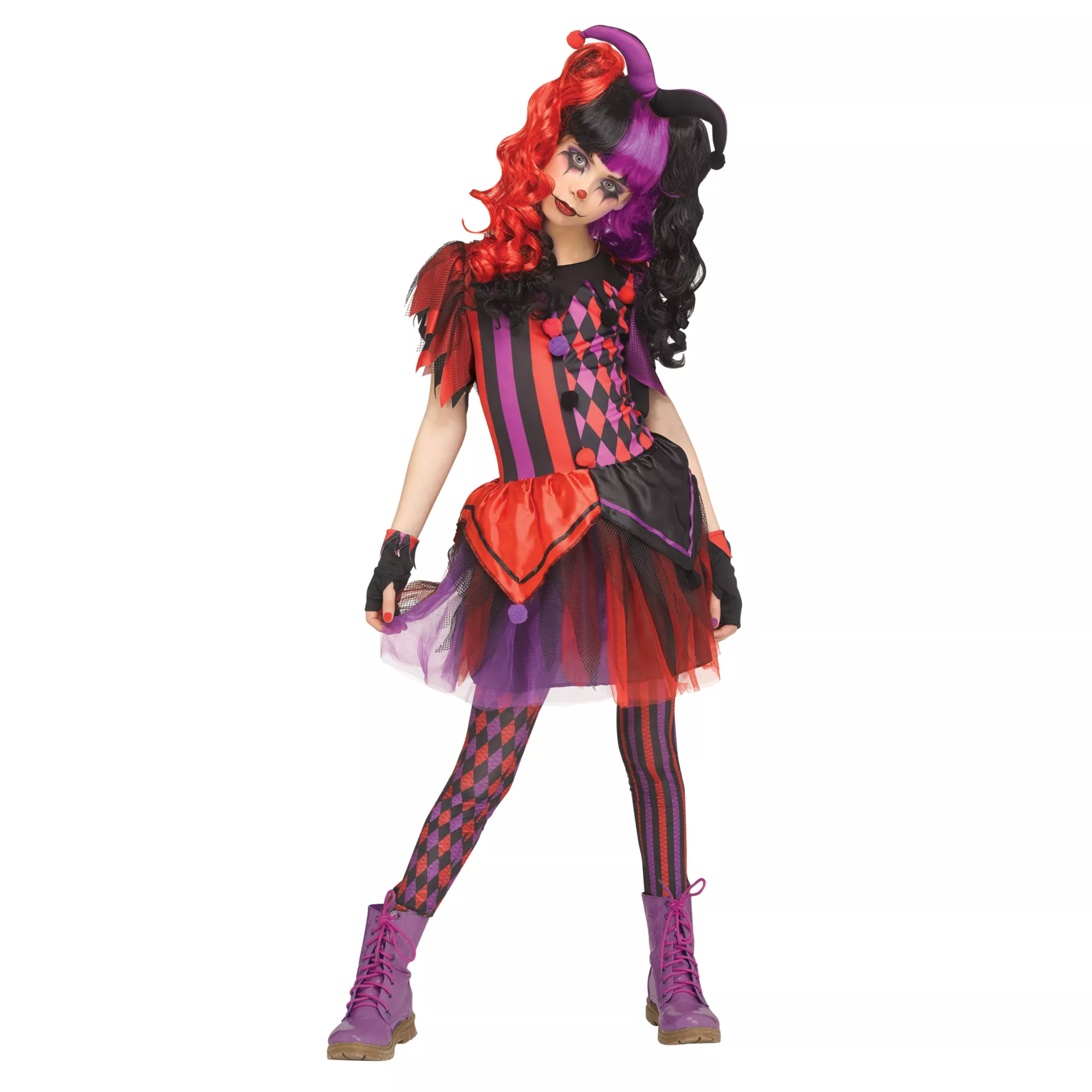 Kids Twisted Jester Costume at Spirit Halloween