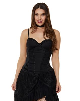 black corset dress halloween Beaded Lace Betty Boop Figurines Party Dress Color:NO/MC BLUE Goddiva Sparkle Lurex Cowl