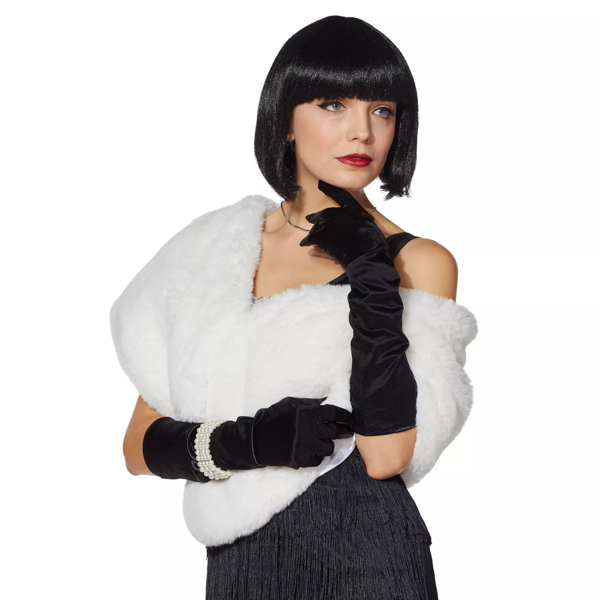 Faux Fur Stole at Spirit Halloween