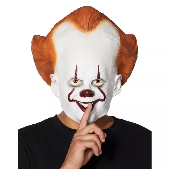 Pennywise the Clown Full Mask - It - Spirithalloween.com