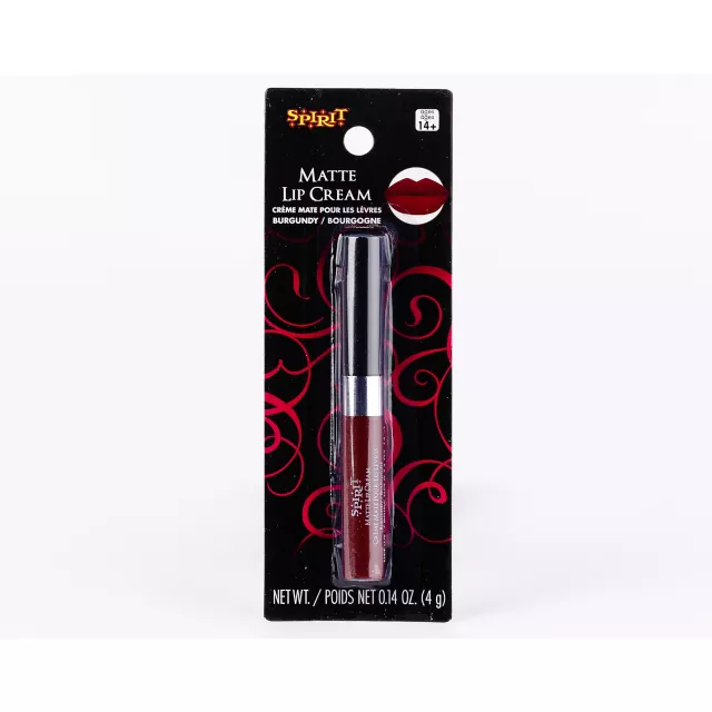 Burgundy Matte Lip Cream at Spencer's