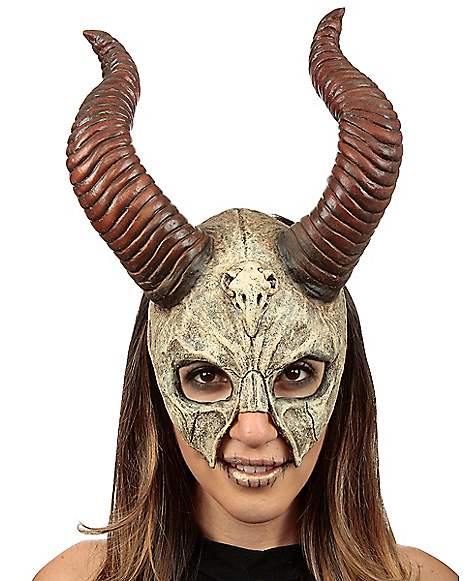 Witch Doctor Guarani  Full Head and Neck Latex Mask Fancy Dress Adult 