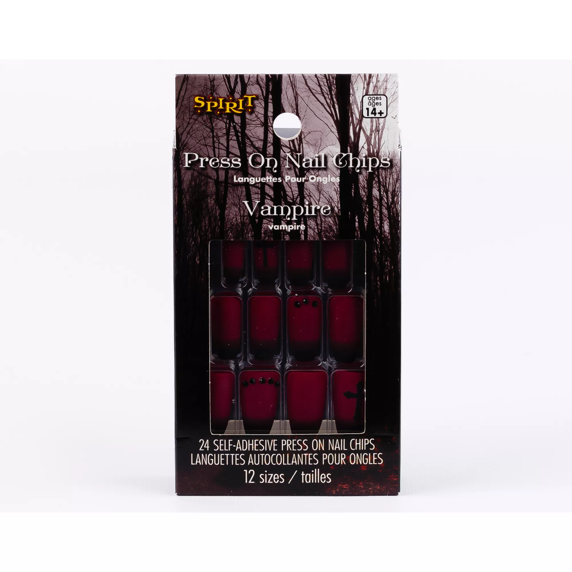 Vampire Press-On Nails at Spencer's