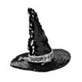 Mini Witch Hat Fascinator at Spirit Halloween