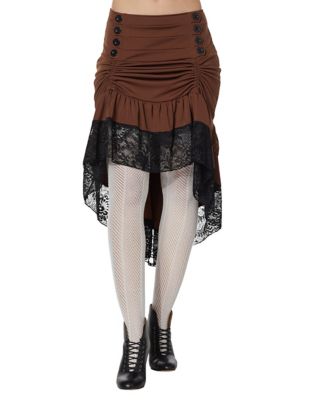 spirit halloween plaid skirt