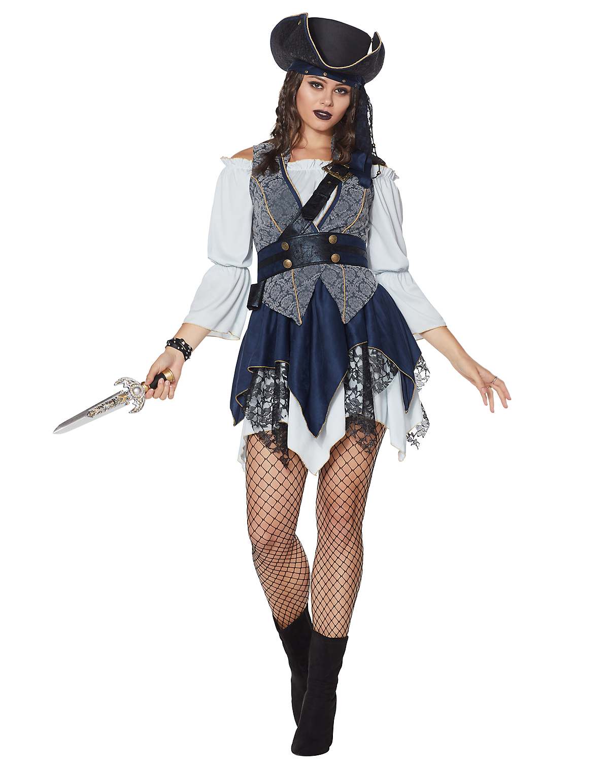 adult castaway beauty pirate costume signature collection
