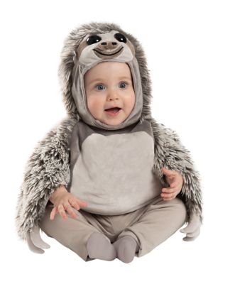 Baby Faux Fur Sloth Costume 