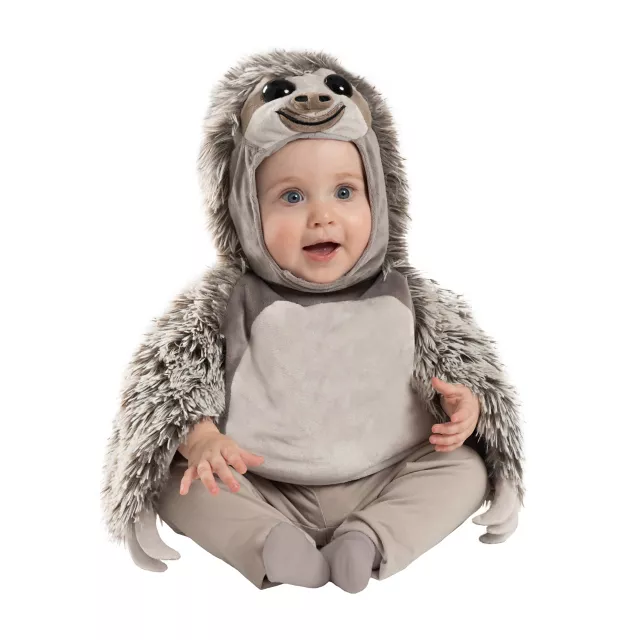 Baby Faux Fur Sloth Costume - Spirithalloween.com