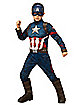 Kids Captain America Deluxe Costume - Avengers: Endgame