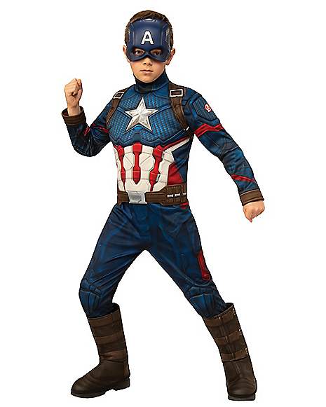 Iron Man Avengers Endgame Boys Child Deluxe Padded Marvel Superhero Costume 