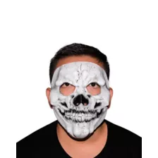 Skeleton Half Mask at Spencer's