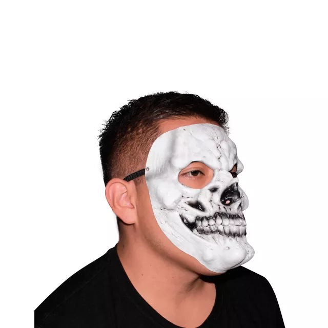 Skeleton Half Mask at Spencer's