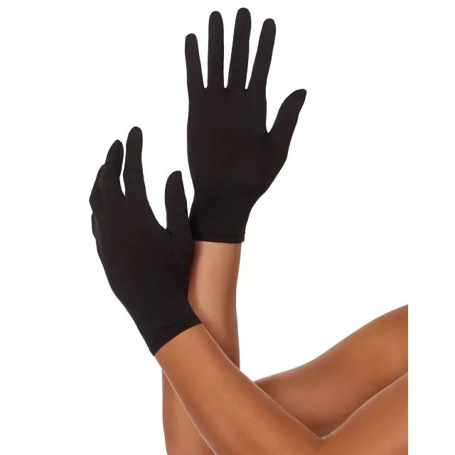 Black Short Horror Gloves at Spirit Halloween