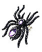 Purple Gem Spider Ring